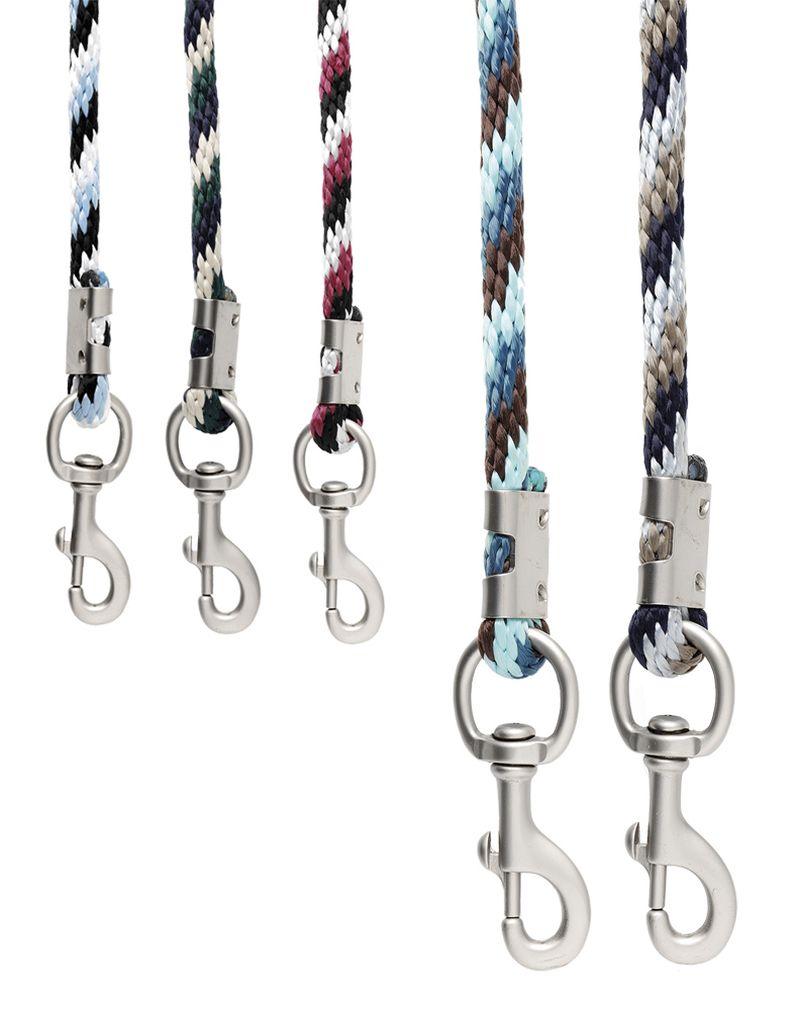 Tattini Longe en Nylon Tresse Tricolor - SHOP HORSE